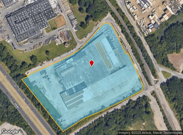 8203 Fischer Rd, Dundalk, MD Parcel Map