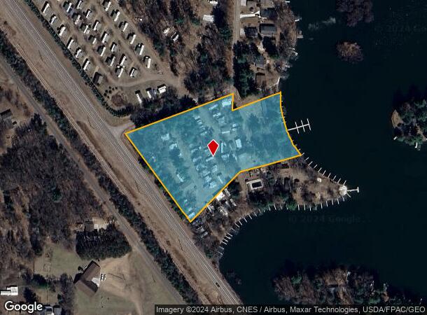  865 23 3/4 St, Chetek, WI Parcel Map