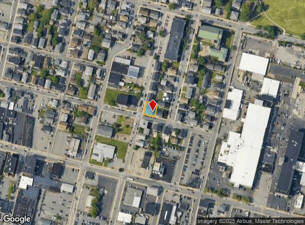  476 Bank St, Fall River, MA Parcel Map