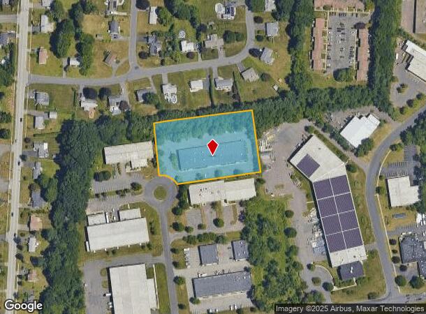  50 Progress Cir, Newington, CT Parcel Map