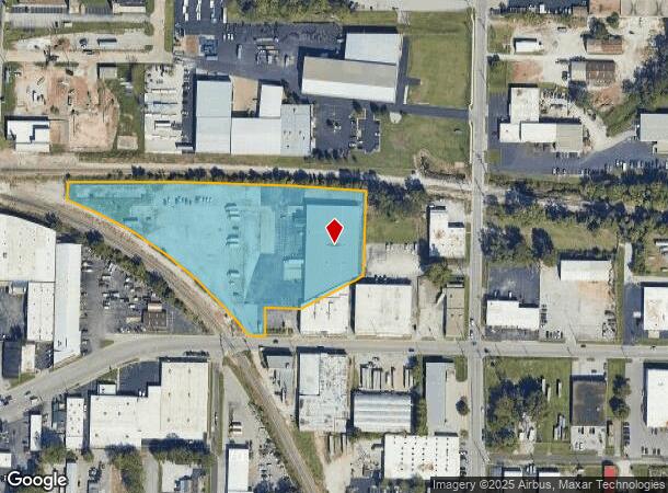 1315 E Trafficway St, Springfield, MO Parcel Map