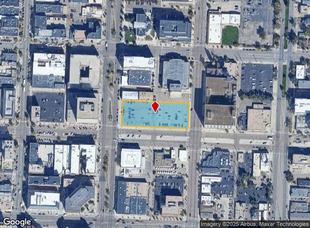 222 E Pikes Peak Ave, Colorado Springs, CO Parcel Map