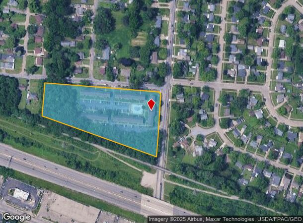  4260 Penn Ave, Riverside, OH Parcel Map