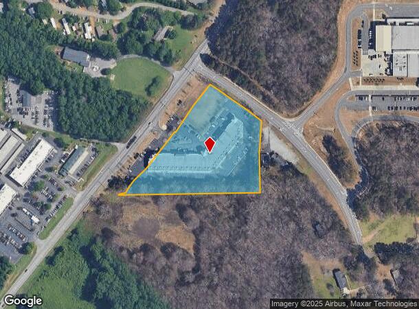 6225 Atlanta Hwy, Alpharetta, GA Parcel Map