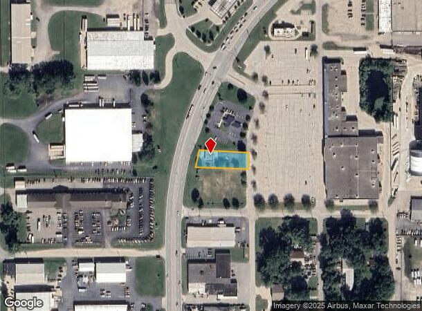 1206 N Nappanee St, Elkhart, IN Parcel Map