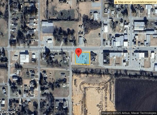  240 W Main St, Jones, OK Parcel Map