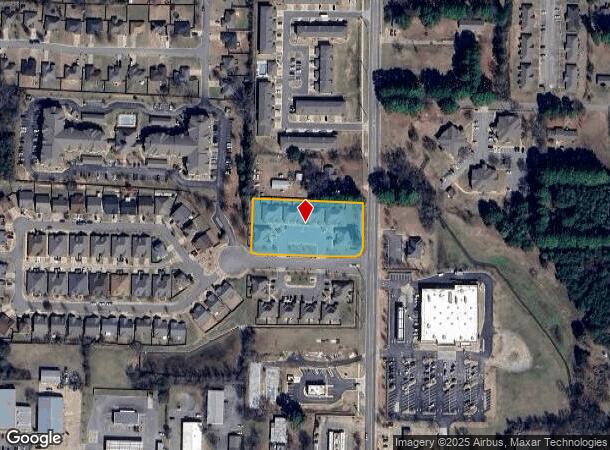 1835 Village Commons Dr, Conway, AR Parcel Map