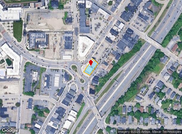  1 Kelley Sq, Worcester, MA Parcel Map