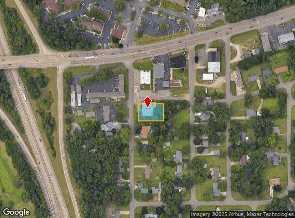  510 E Columbia Ave E, Battle Creek, MI Parcel Map