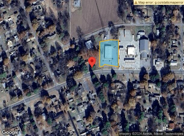  707 E Fordyce St, England, AR Parcel Map