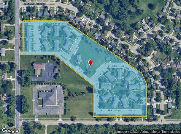  5911 S Waverly Rd, Lansing, MI Parcel Map