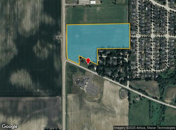  43W888 Hughes Rd, Elburn, IL Parcel Map