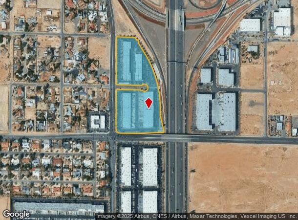 7220 Dean Martin Dr, Las Vegas, NV Parcel Map