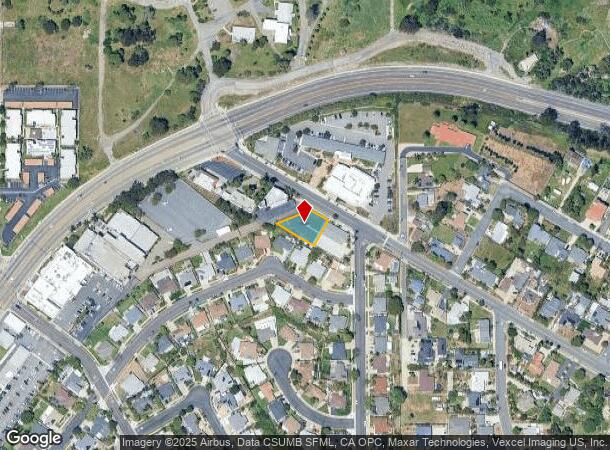  Mesa Dr, Oceanside, CA Parcel Map