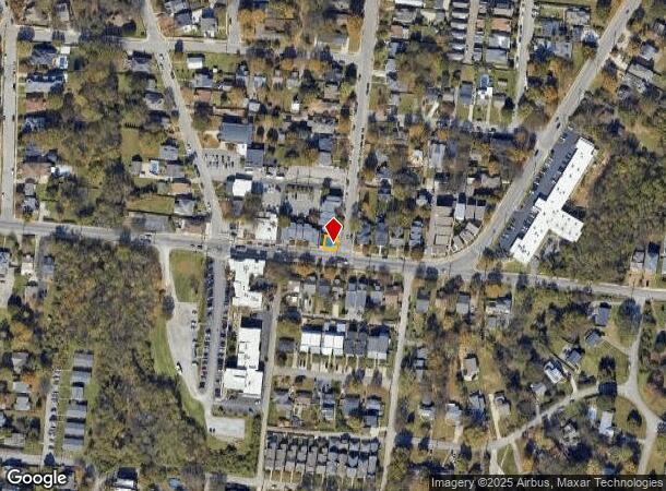 1921 Eastland Ave, Nashville, TN Parcel Map