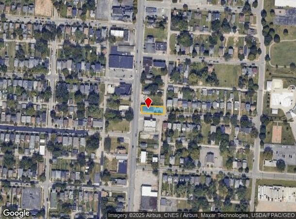  1702 S Parsons Ave, Columbus Grove, OH Parcel Map