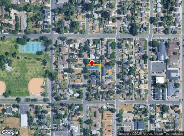  3344 Chase St, Wheat Ridge, CO Parcel Map