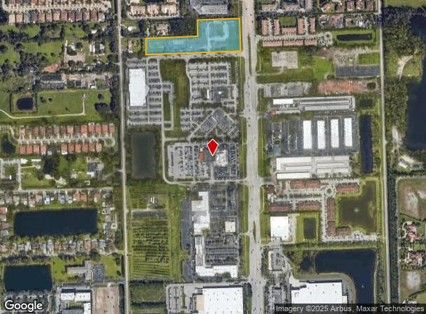 5455 S University Dr, Davie, FL Parcel Map