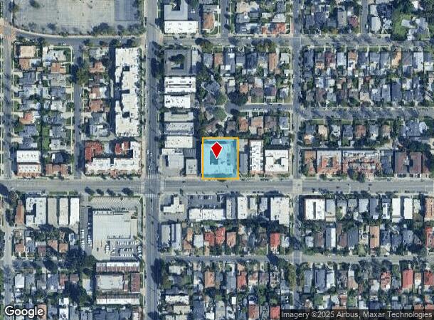  14833 Magnolia Blvd, Sherman Oaks, CA Parcel Map