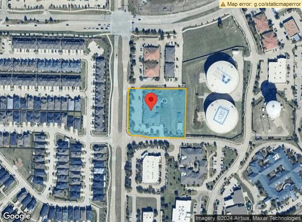  1020 N Watters Rd, Allen, TX Parcel Map