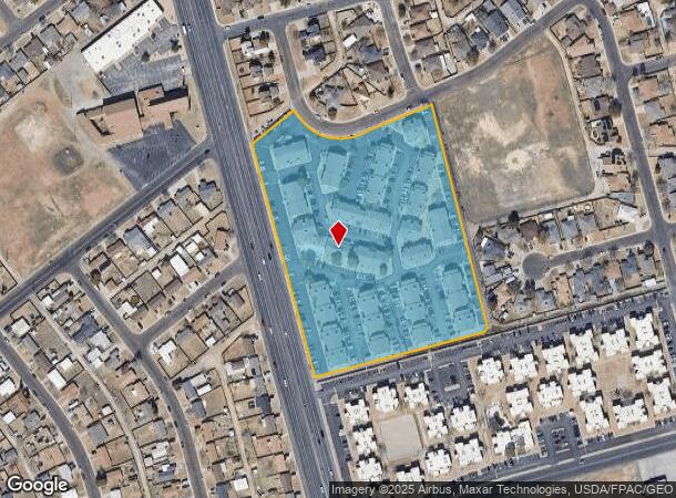  4330 N Grandview Ave, Odessa, TX Parcel Map