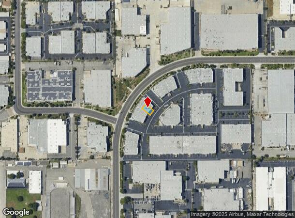 5535 Daniels St, Chino, CA Parcel Map