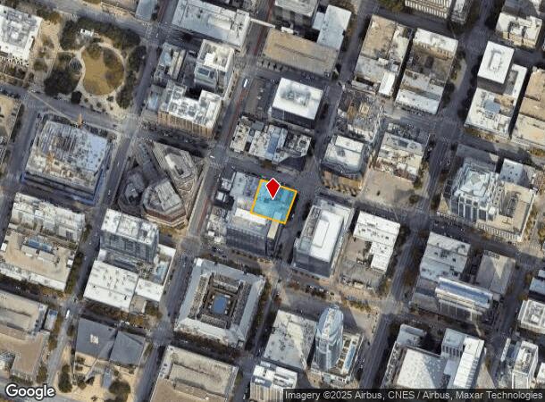 312 Colorado St, Austin, TX Parcel Map