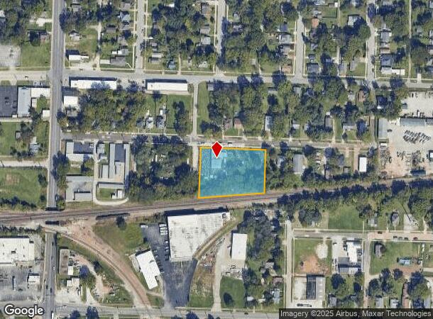  1302 E Thoman St, Springfield, MO Parcel Map