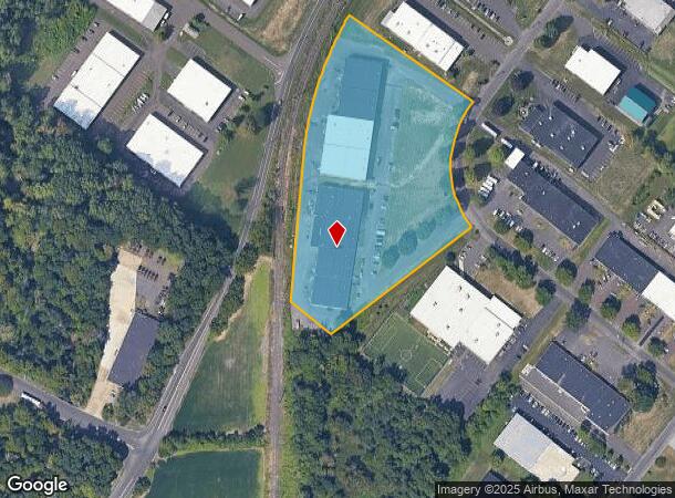 69 Steam Whistle Dr, Warminster, PA Parcel Map