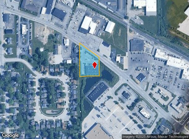 713 E Main St, Brownsburg, IN Parcel Map