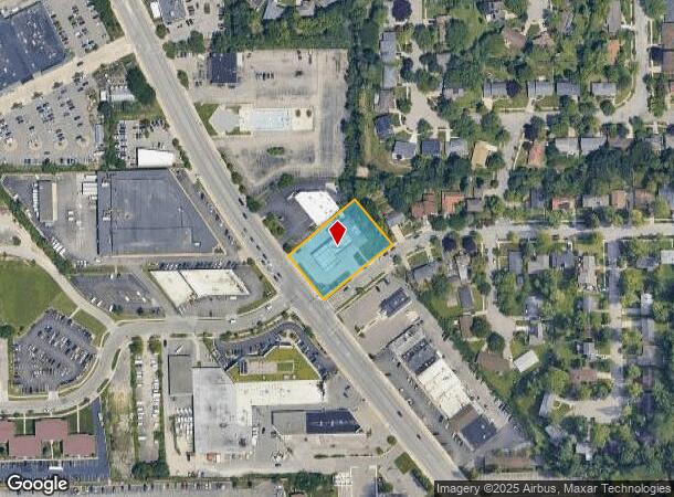 2020 W Stadium Blvd, Ann Arbor, MI Parcel Map
