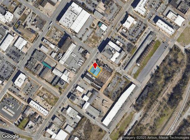  722 Martin Luther King Jr Blvd, Macon, GA Parcel Map