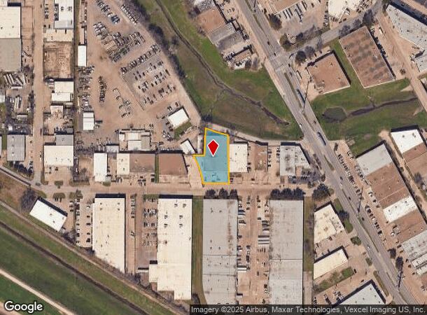 1145 Quaker St, Dallas, TX Parcel Map