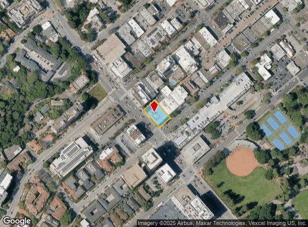  1 E 4Th Ave, San Mateo, CA Parcel Map