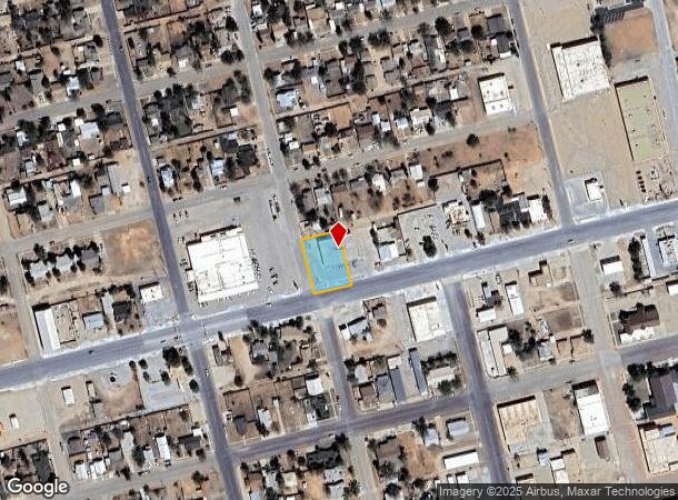 610 N 4Th St, Lamesa, TX Parcel Map