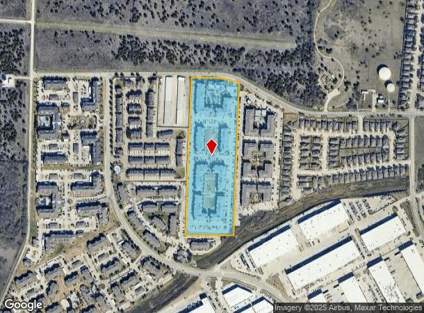  2570 Lake Ridge Rd, Lewisville, TX Parcel Map