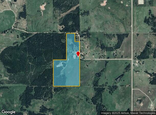 2025 N 3775, Wetumka, OK Parcel Map