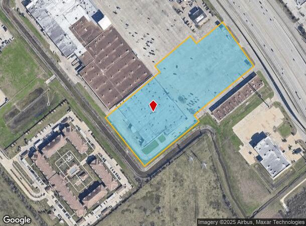  20810 Gulf Fwy, Webster, TX Parcel Map