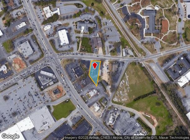  14 E Butler Rd, Mauldin, SC Parcel Map