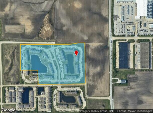  2715 Hunters Pond Run, Champaign, IL Parcel Map