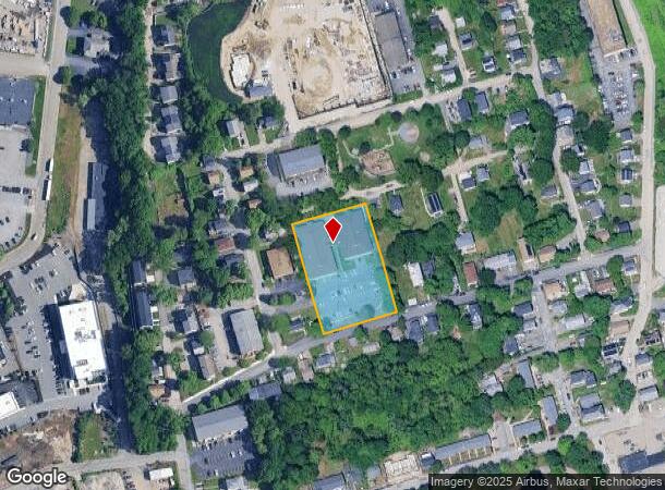  46 Edgeworth St, Worcester, MA Parcel Map