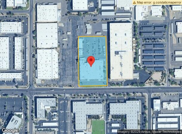  2222 W Peoria Ave, Phoenix, AZ Parcel Map