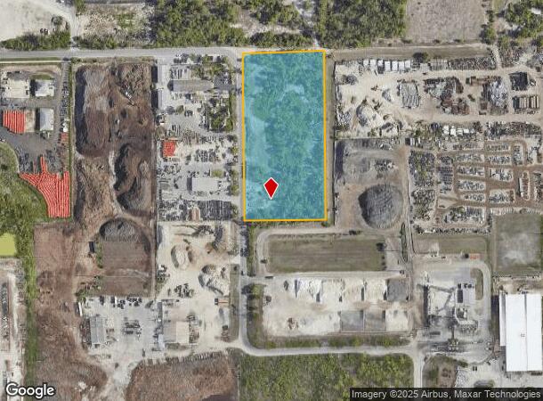 7051 Pennsylvania St, Fort Myers, FL Parcel Map