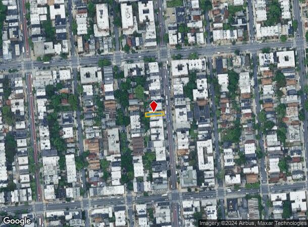  1782 Nostrand Ave, Brooklyn, NY Parcel Map