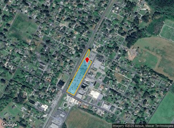  18468 18444 Dunne Ave, Parksley, VA Parcel Map