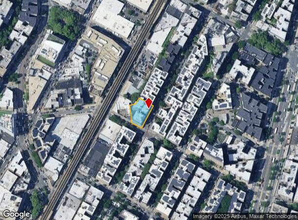  1505 Townsend Ave, Bronx, NY Parcel Map