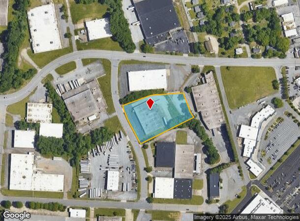  2005 Fulton Pl, High Point, NC Parcel Map