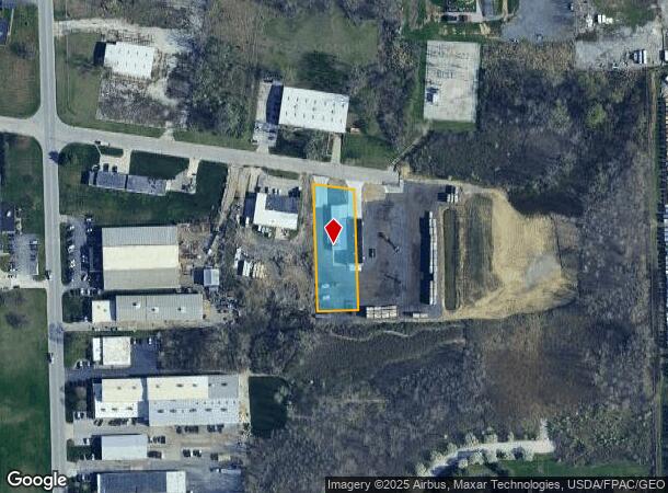 1266 Progress Ave, Toledo, OH Parcel Map