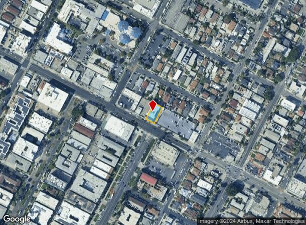  2731 Beverly Blvd, Los Angeles, CA Parcel Map