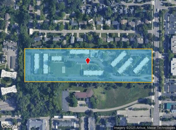  110 E Pointe Ln, East Lansing, MI Parcel Map